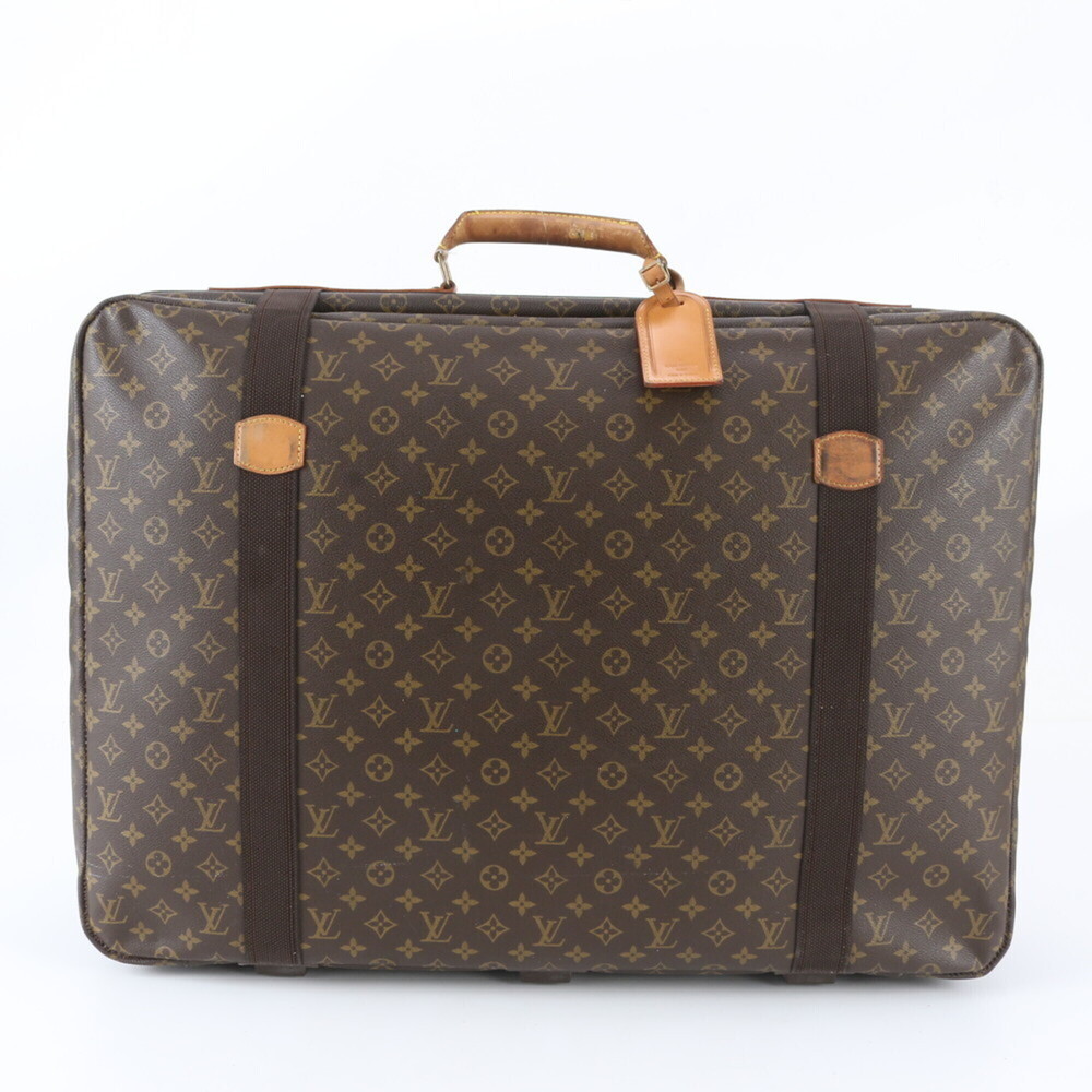 Louis Vuitton Monogram Satellite 70 M23350 Leather Boston Bag Tote Carry-on f...